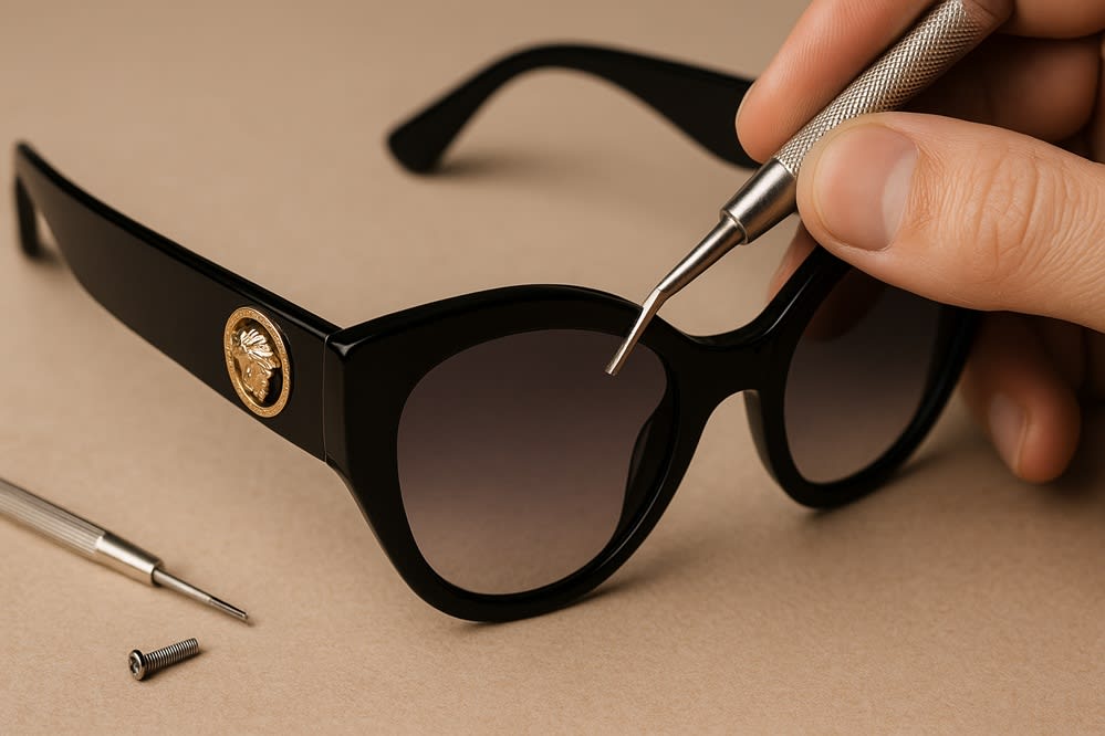 From Scratches to Snaps: Fixing Versace Sunglasses | Lifehack display picture 1