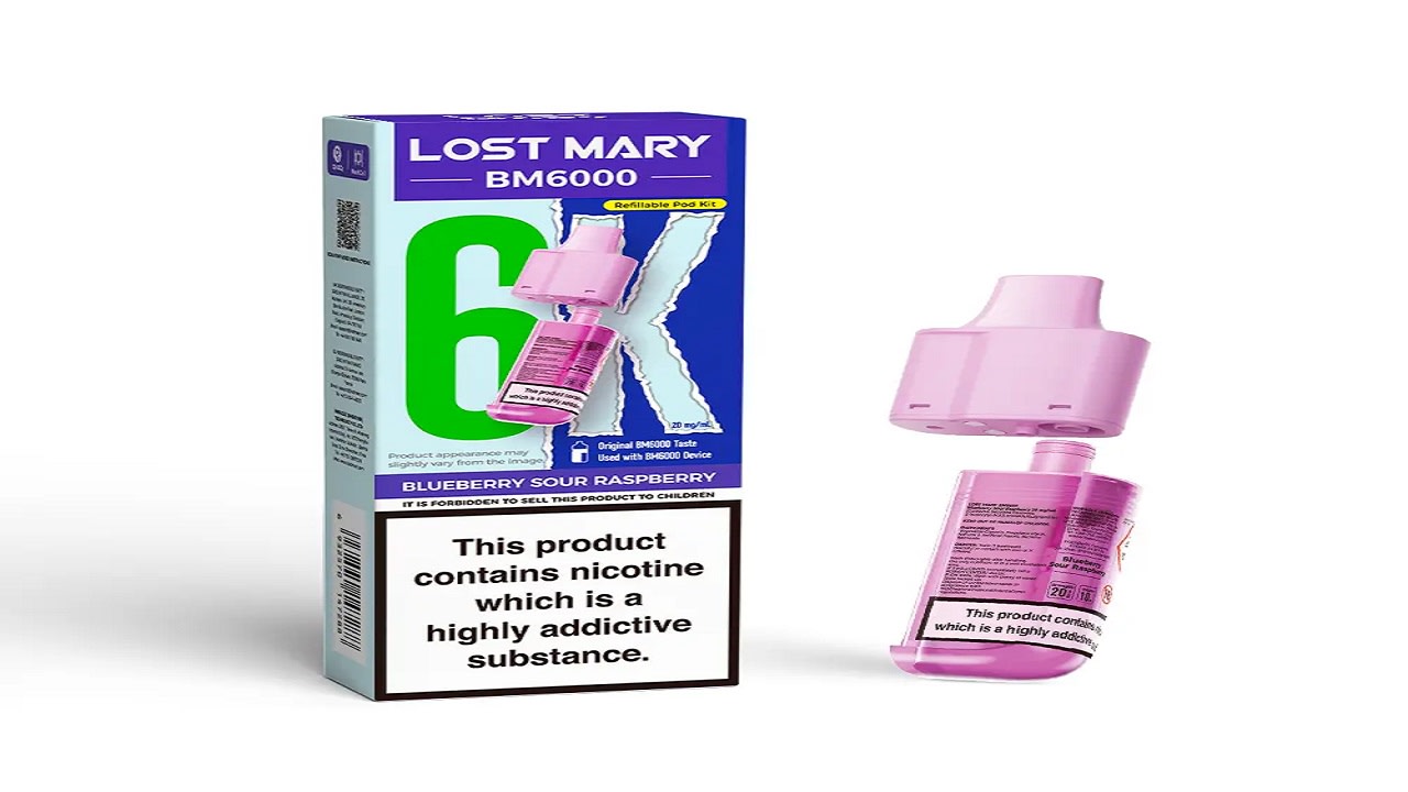 how to change lost mary bm6000 refill pods Lost Mary BM6000 Prefilled Pod + Refill Container – VuiceVapes main image 1