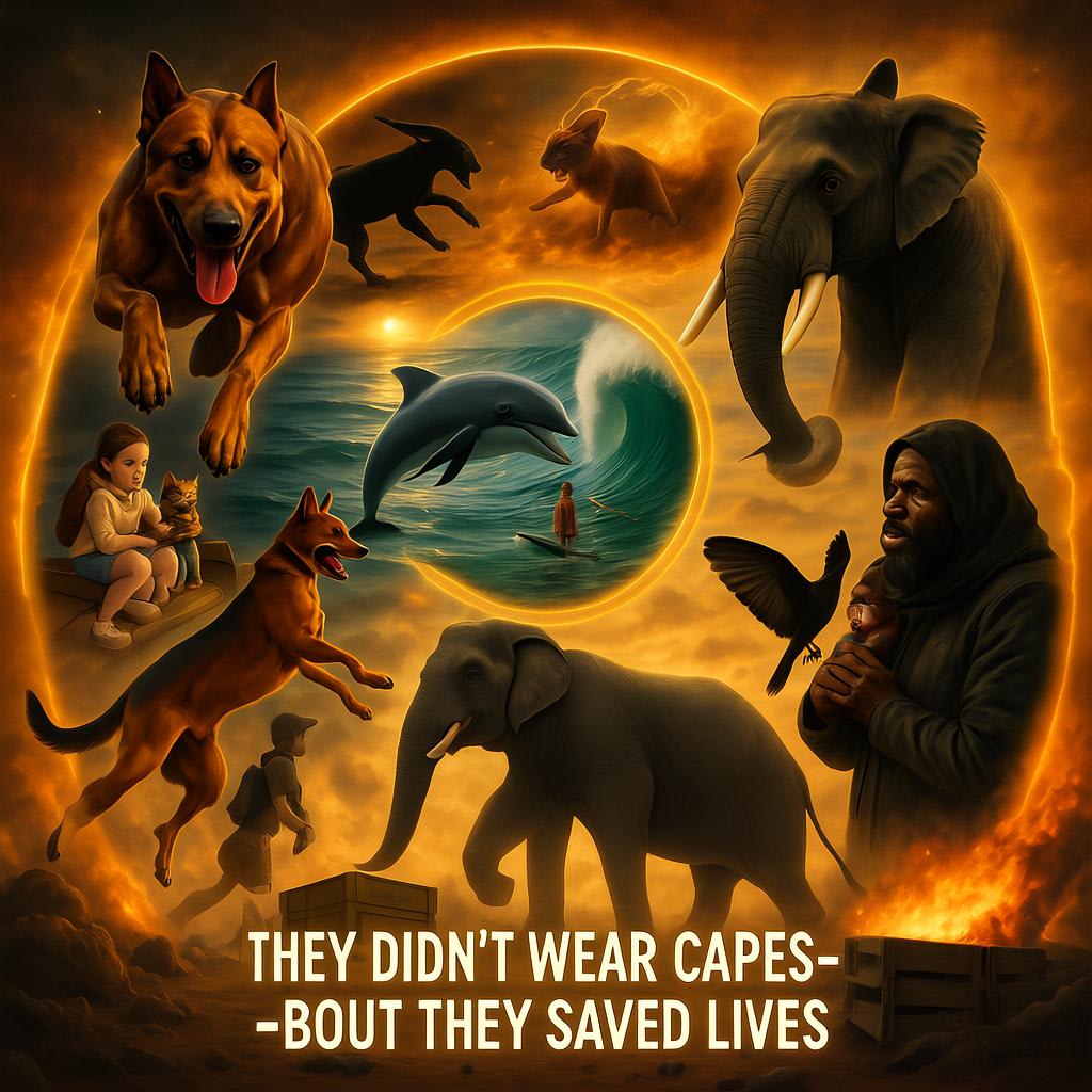 Animals Rescuing Humans 10 Heroic Animals Who Saved Human Lives In Shocking Ways | Petlife