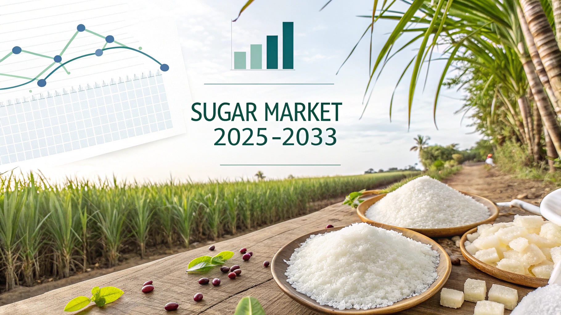 Sugar Market Analysis: Projected Growth to 223.1 Million Tons by 2033, Driven by 1.36% CAGR