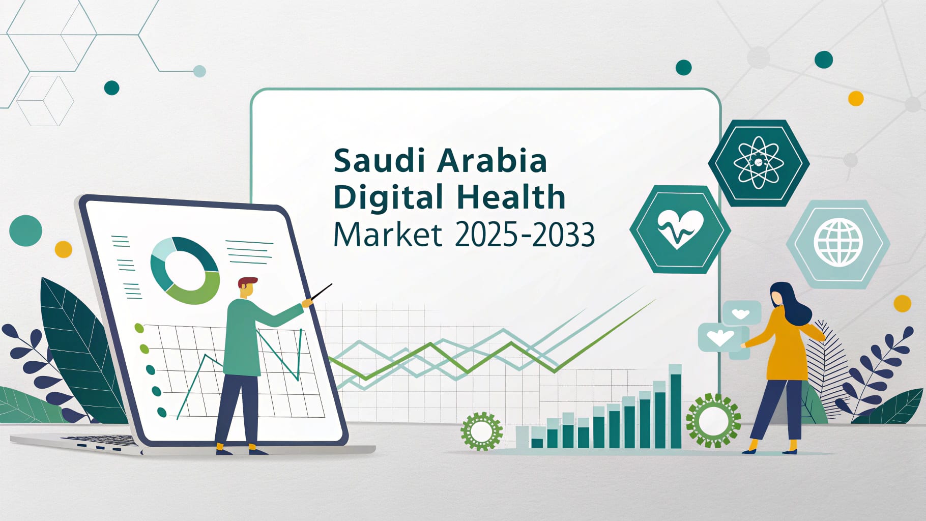 Saudi Arabia Digital Health Market Size to Hit USD 15.3 Billion by 2033 | CAGR of 13.20% Saudi Arabia Digital Health Market Size to Hit USD 15.3 Billion by 2033 | CAGR of 13.20%