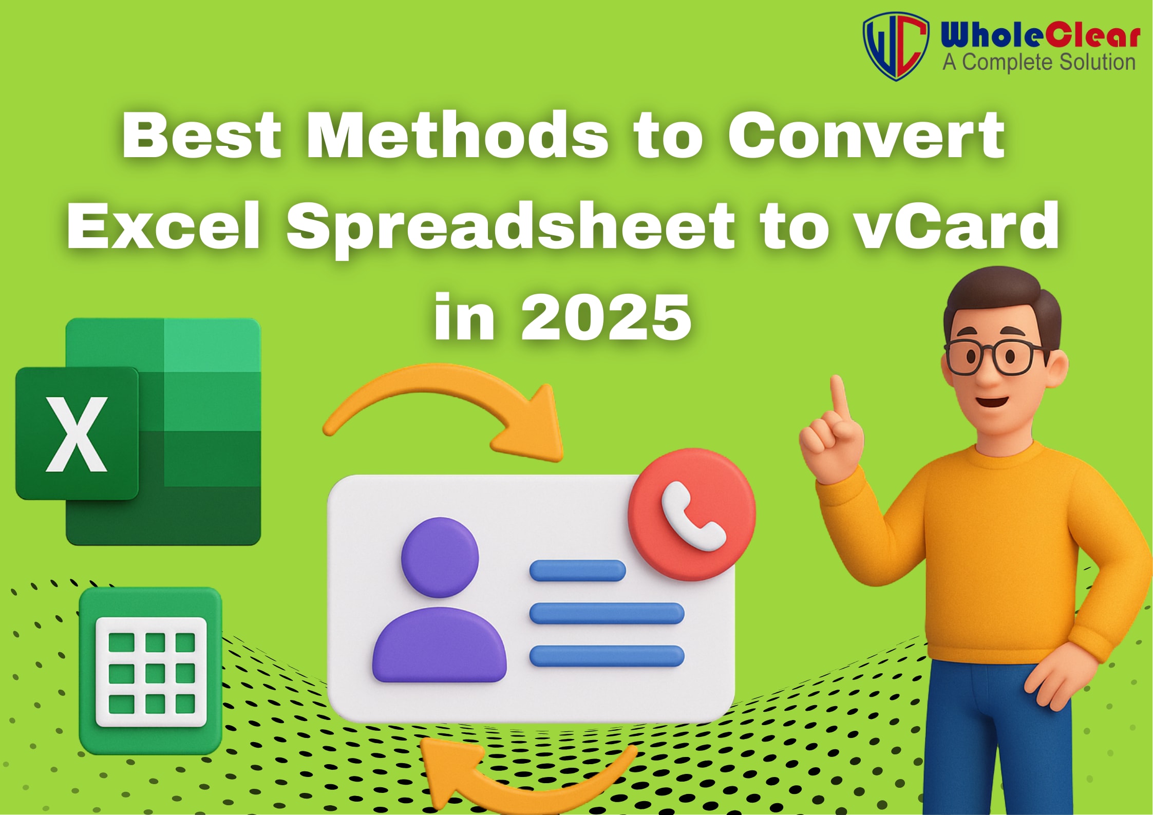 2025年にExcelスプレッドシートをVCardに変換する最良の方法