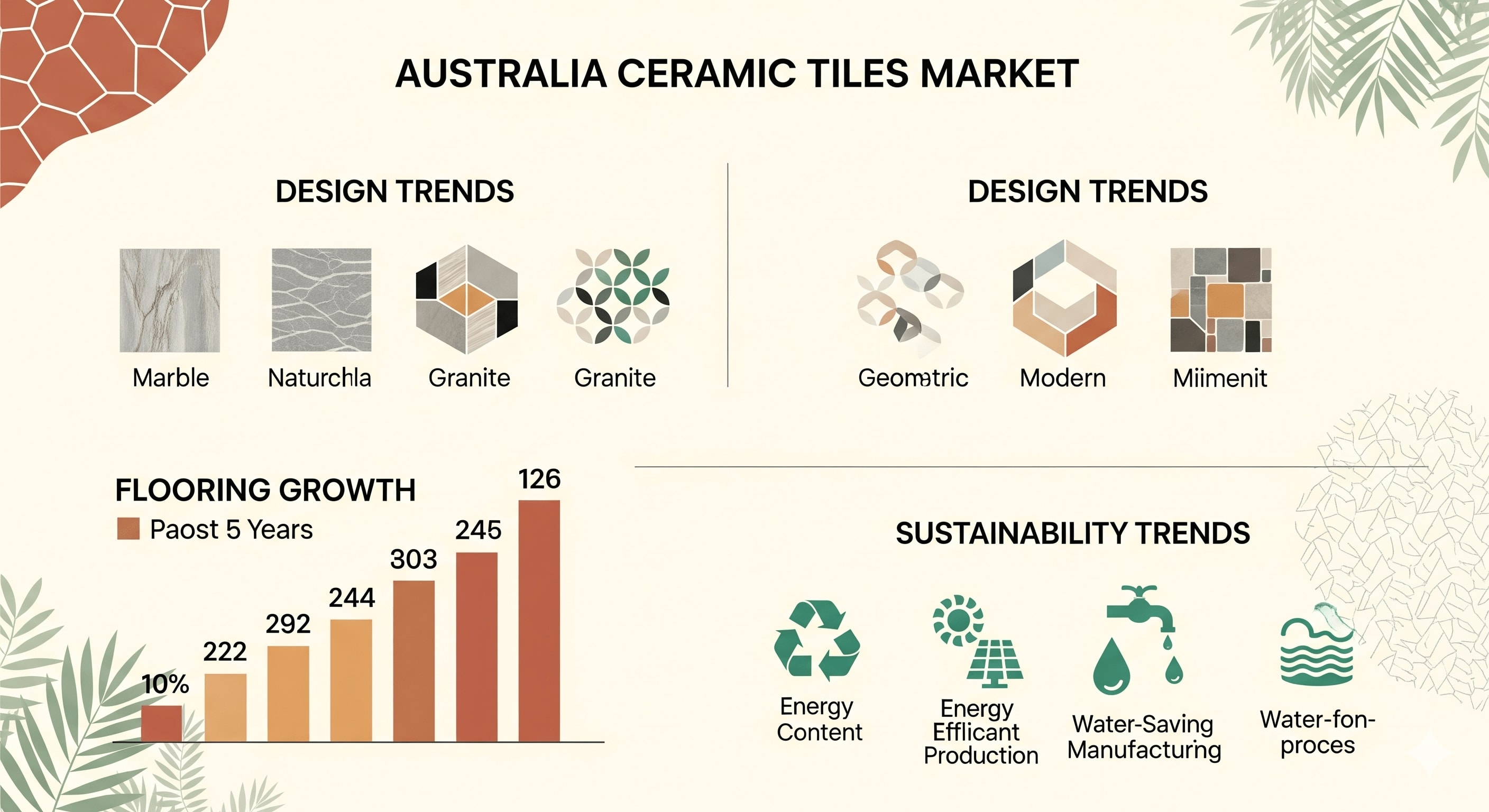 Australia Ceramic Tiles Market: Flooring Growth Amid Design and Sustainability Trends