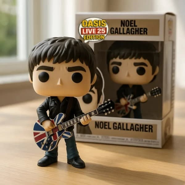 Oasis Britpop Live Forever Pop Figures – Liam & Noel Gallagher