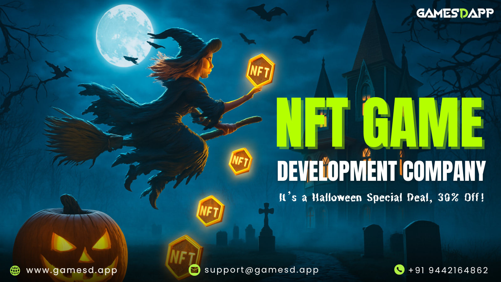 Do you want to create advanced and futuristic games? Go to the future with our NFT game development