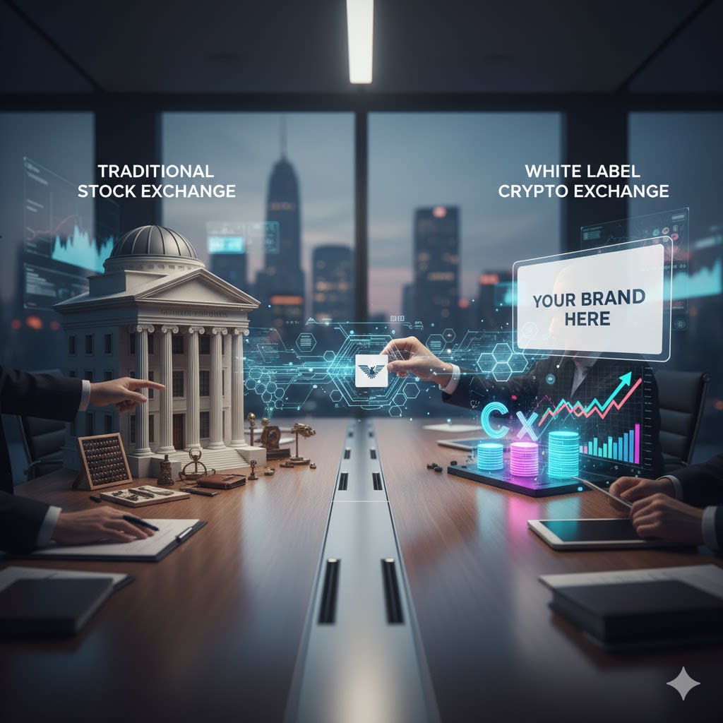 How Stock Exchanges Are Quietly Entering Crypto Trading with White Label  Exchanges | 01