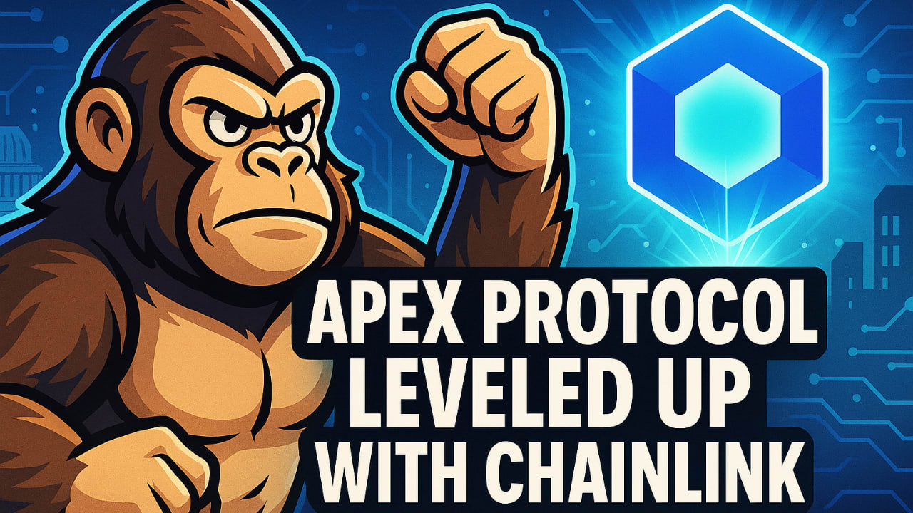 ApeX Protocol Just Brought Wall Street to DeFi — With Chainlink Data  Streams | 01