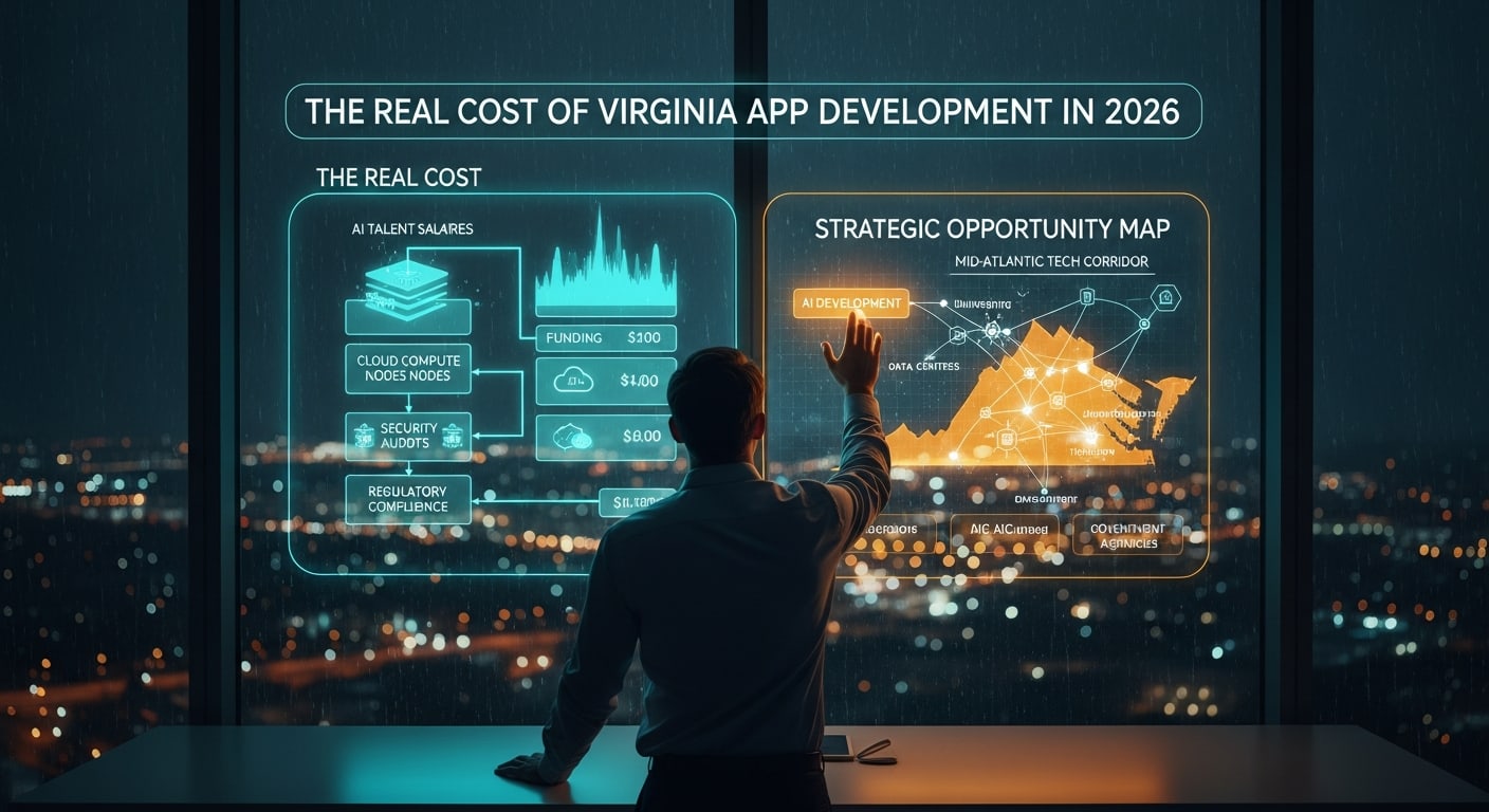 The Real Cost of Virginia App Development in 2026