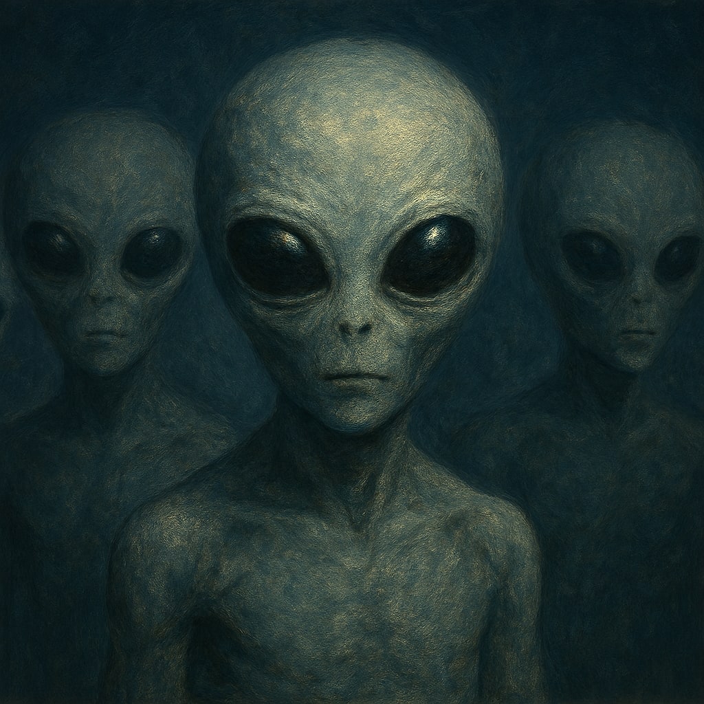 The four types of space creatures reported on Earth