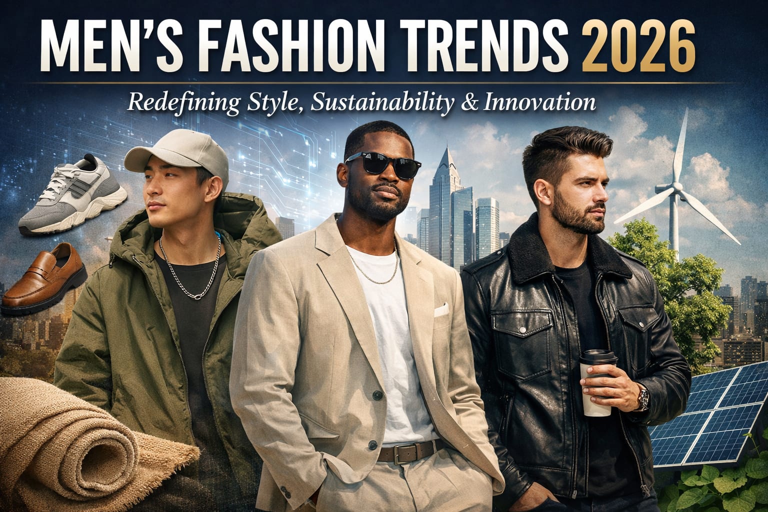 Men’s Fashion Trends 2026: How Modern Style Is Redefining Masculinity, Comfort, and Sustainability