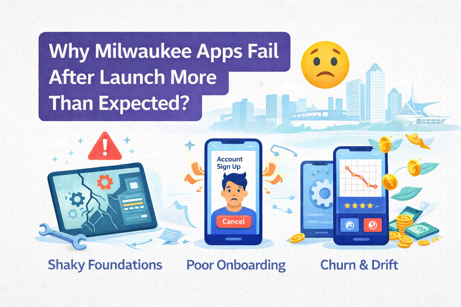 Why Milwaukee Apps Fail After Launch More Than Expected?