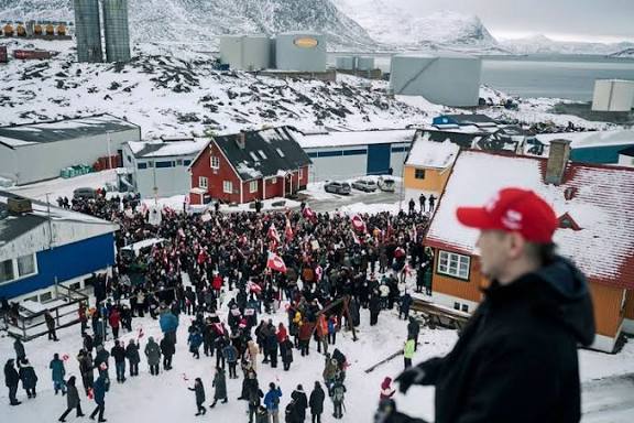 Yankee, Go Home’: Greenlanders Protest Trump’s Takeover Plans