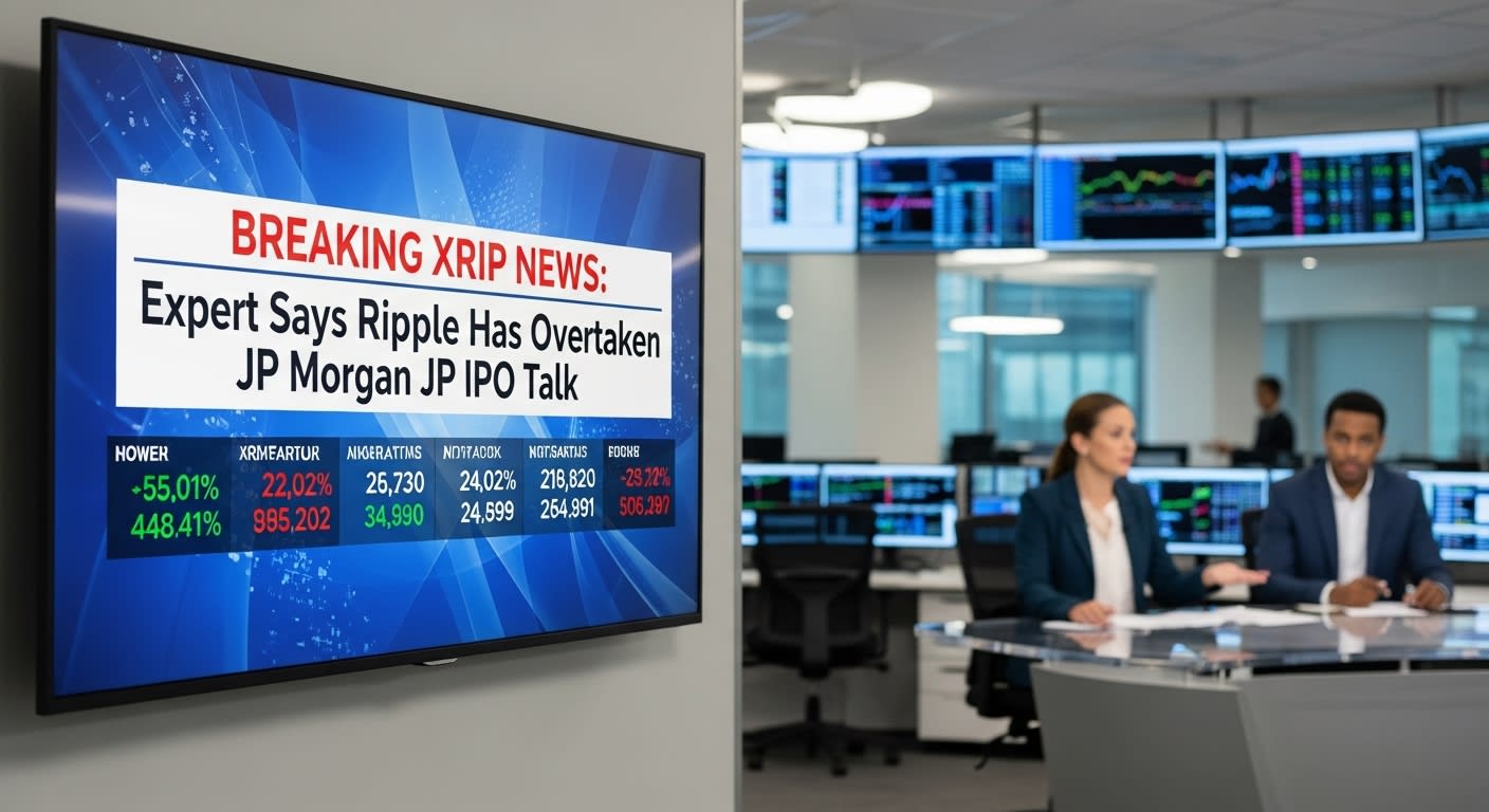 Breaking XRP News: Expert Says Ripple Has Overtaken JP Morgan IPO Talk |  Trader