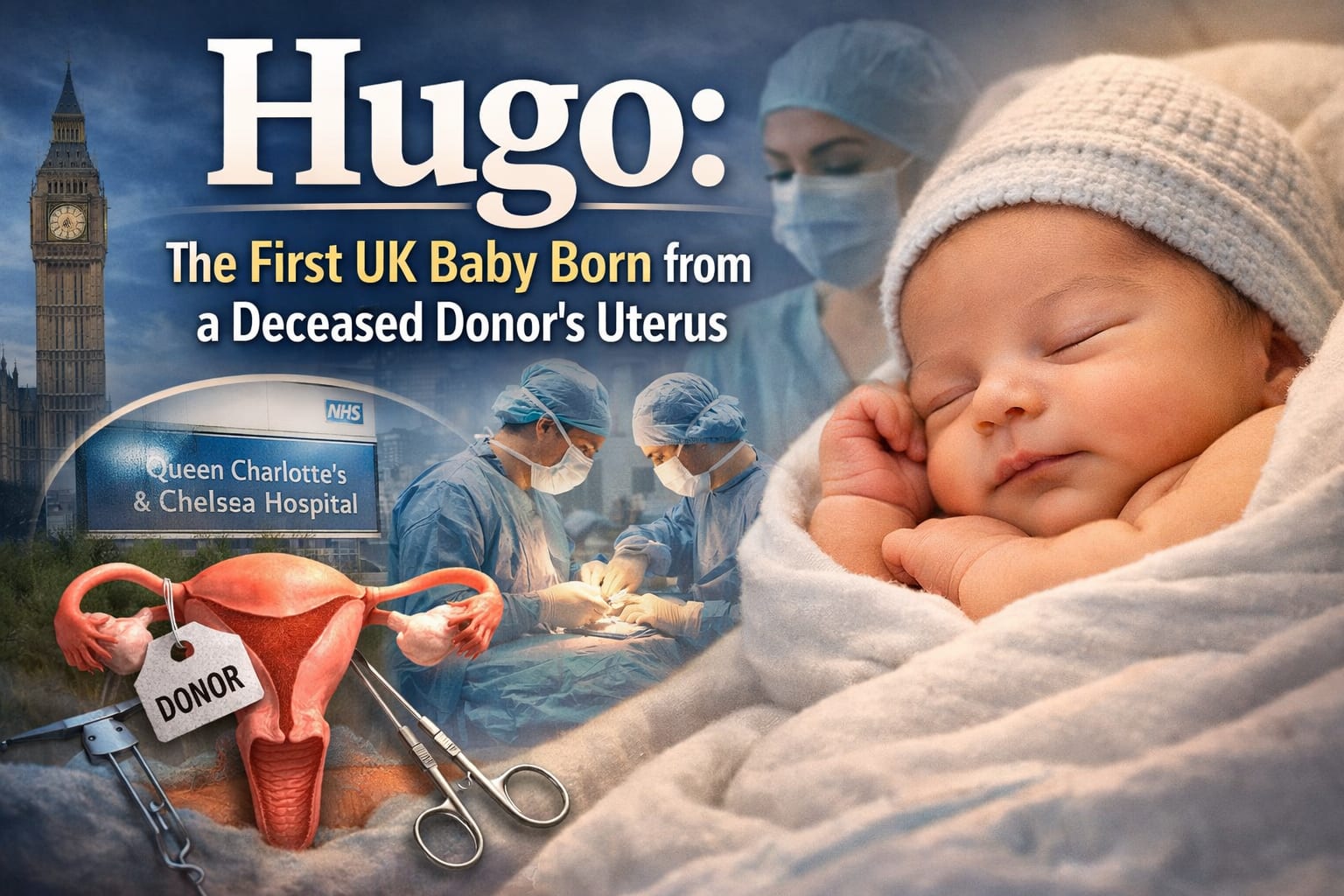 UK Baby Born from Deceased Donor's Transplanted Uterus