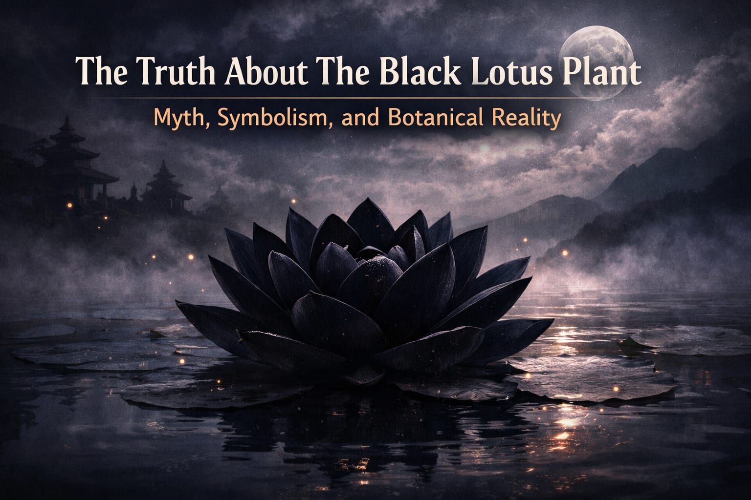 The Truth About the Black Lotus: Myth, Symbolism, and Science | Earth The Truth About the Black Lotus: Myth, Symbolism, and Science | Earth