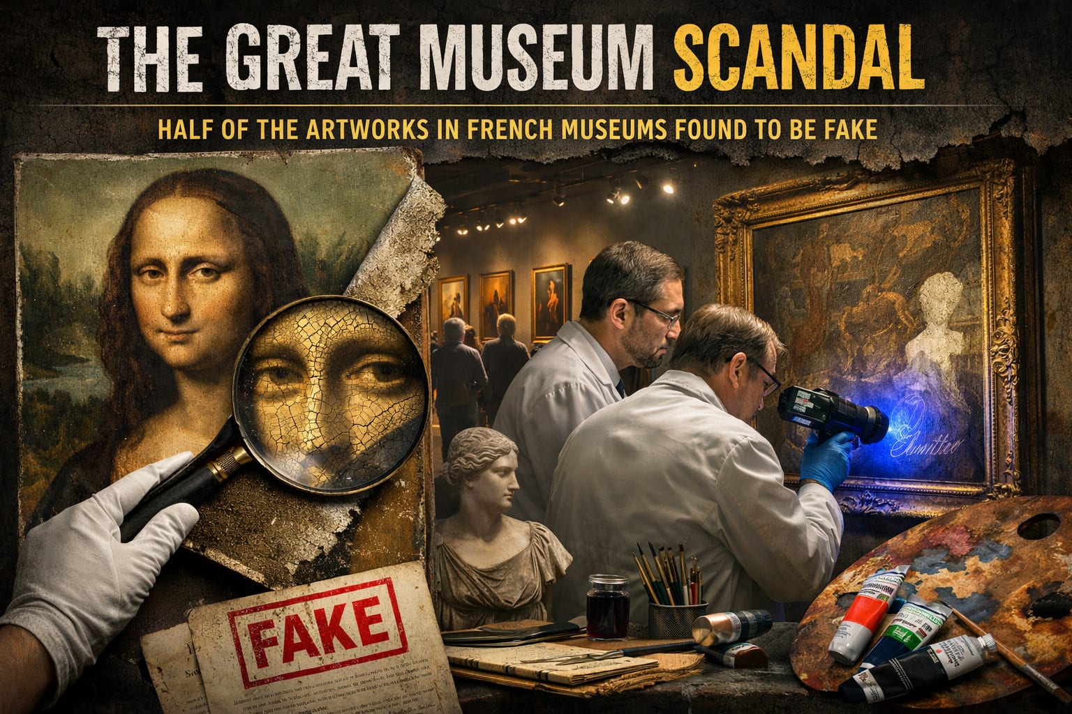 The Great Museum Scandal: Half of the Artworks in French Museums Found to Be...