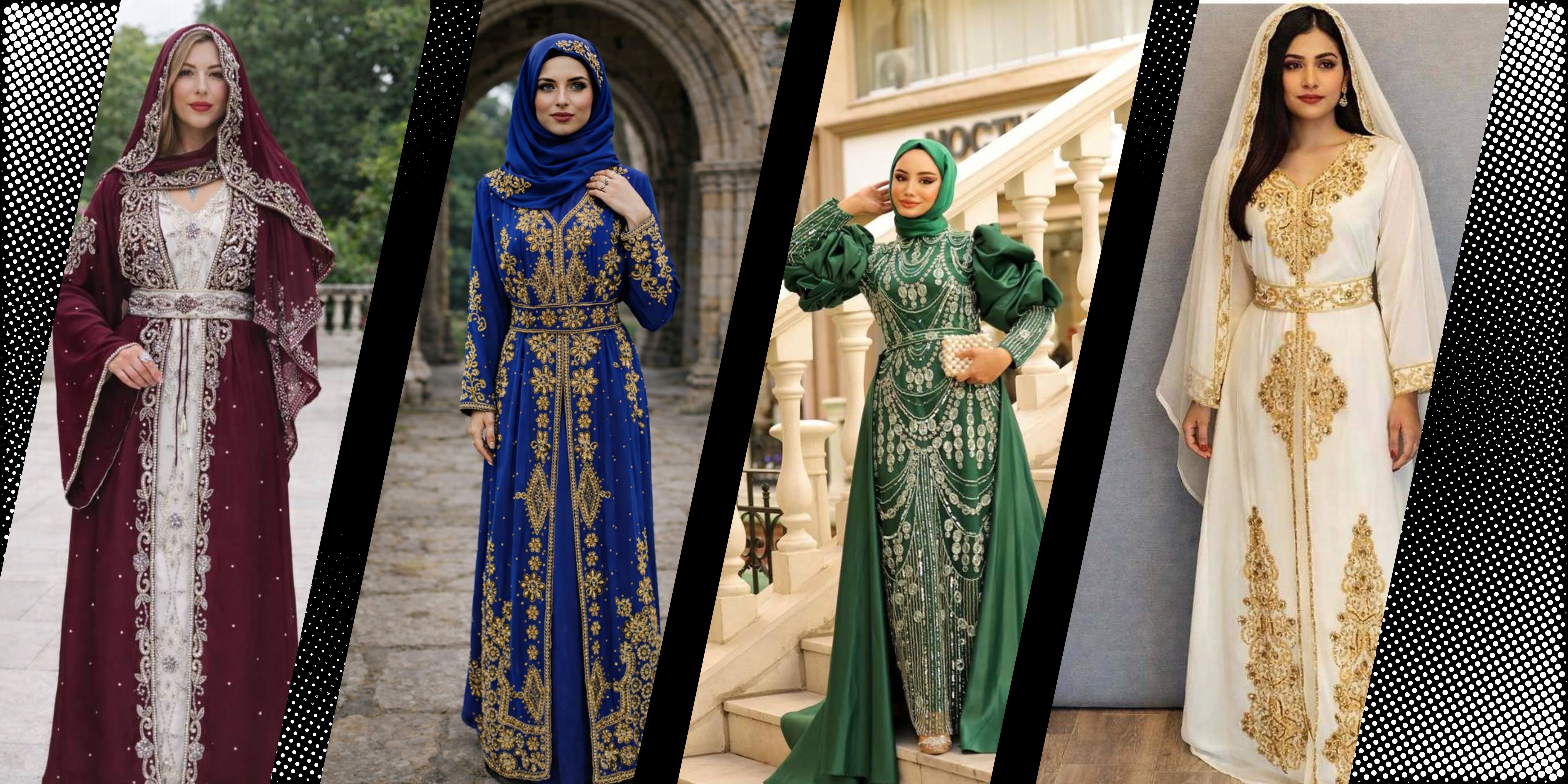 10 Stylish Ways to Wear a Kaftan Dress | Styled