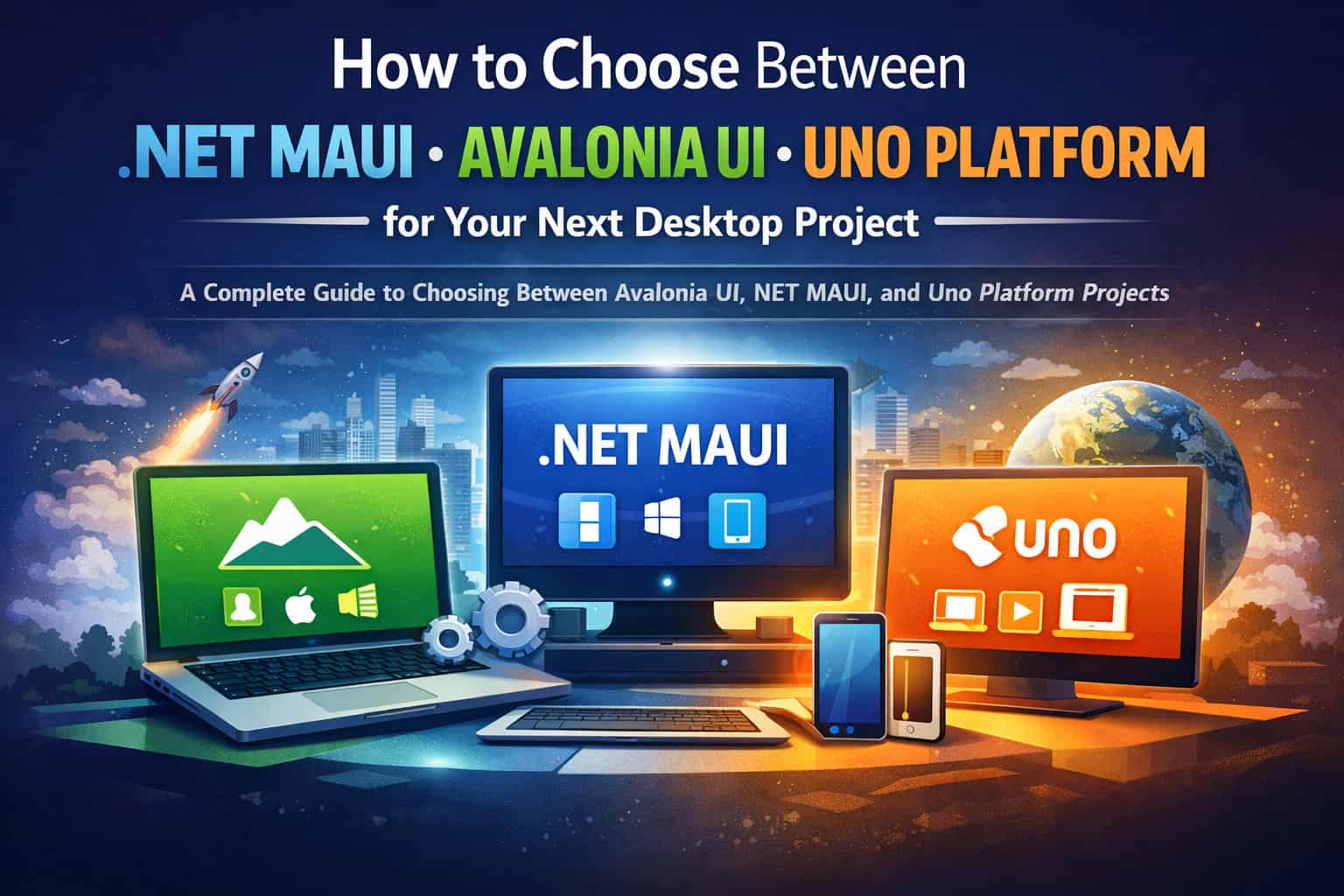 How to Choose Between Avalonia UI, .NET MAUI, and Uno Platform for ...