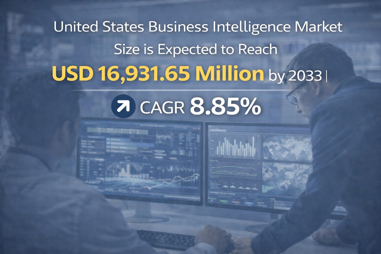 United States Business Intelligence Market Size is Expected to Reach USD 16,931.65 Million by 2033 United States Business Intelligence Market Size is Expected to Reach USD 16,931.65 Million by 2033