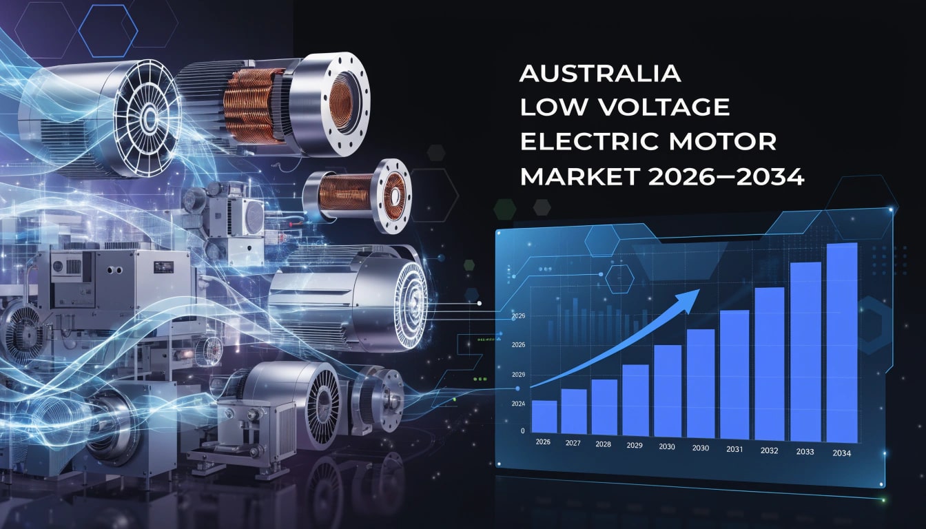 Australia Low Voltage Electric Motor Market Driven by Automation and Energy Efficiency Demand