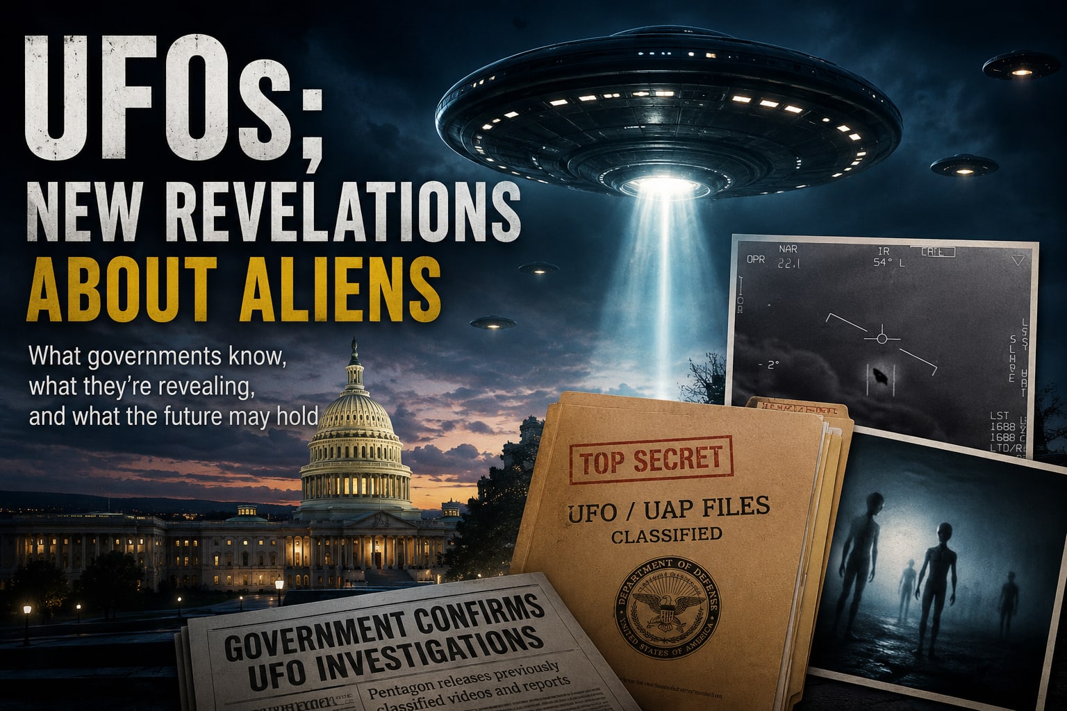 UFOs; New Revelations about Aliens