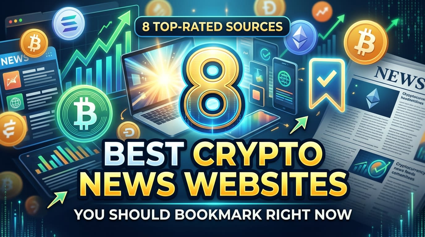 Unlocking the Future of Finance: 8 Must-Bookmark Crypto News Websites