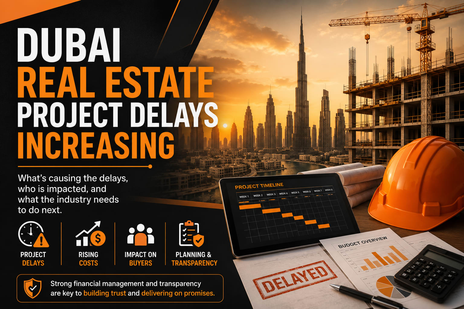 Exploring the Reasons Behind Delays in Dubai’s Real Estate Developments