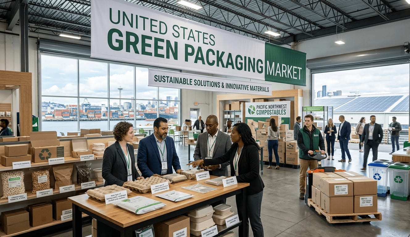 U.S. Green Packaging Market to Hit $108B by 2034