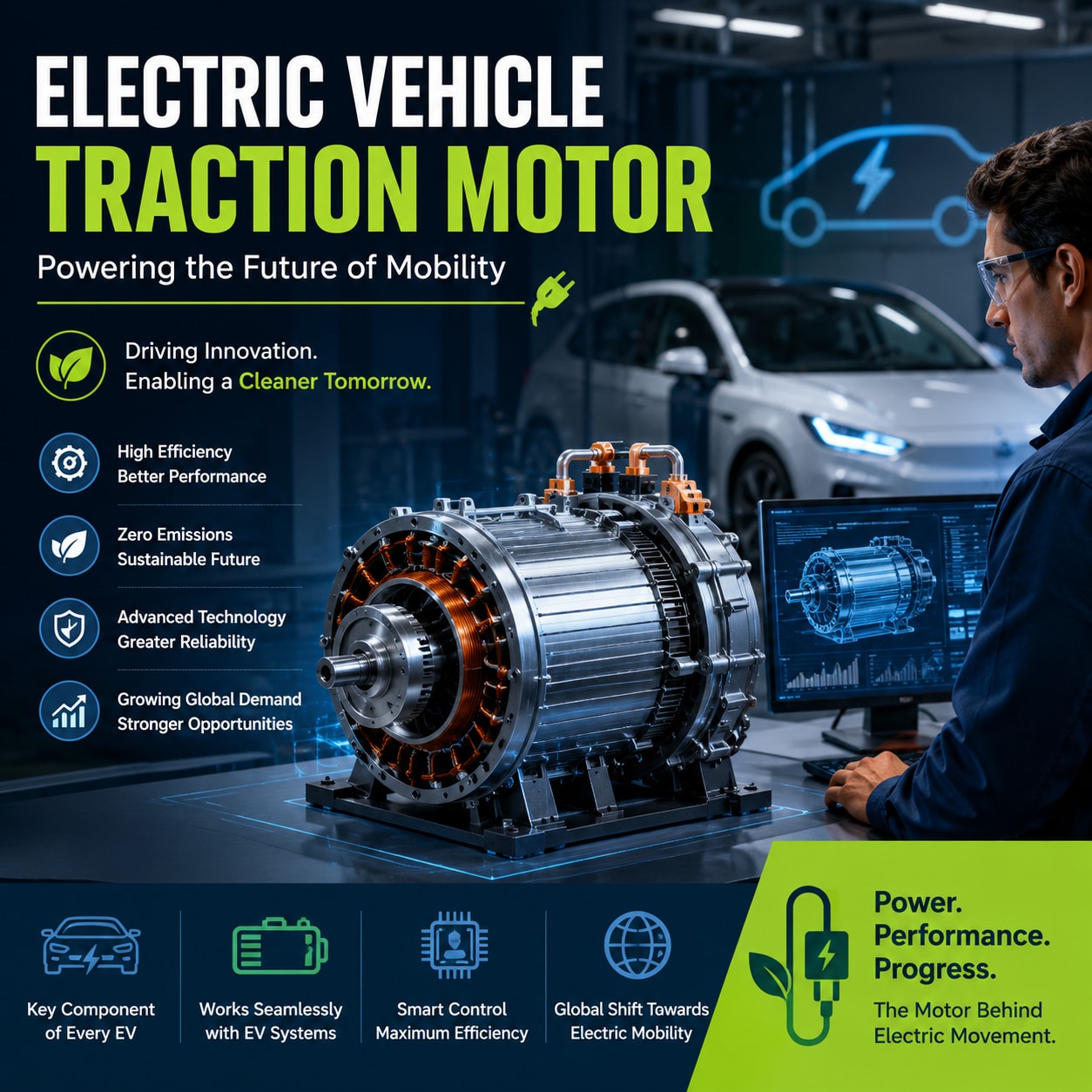 Why Electric Vehicle Traction Motors Are Powering the Next Transportation Revolution