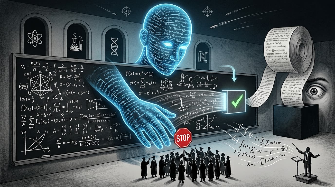 AI Just Did in 6 Months What Mathematicians Couldn't Do in 50 Years. Now 25 Fields Medalists Are Begging It to Slow Down.