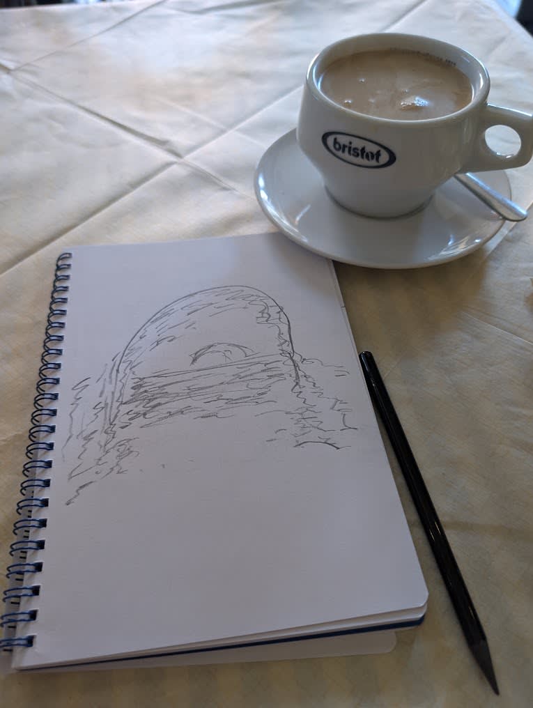 Talking Poetry And Art With Aly At Vicenzos