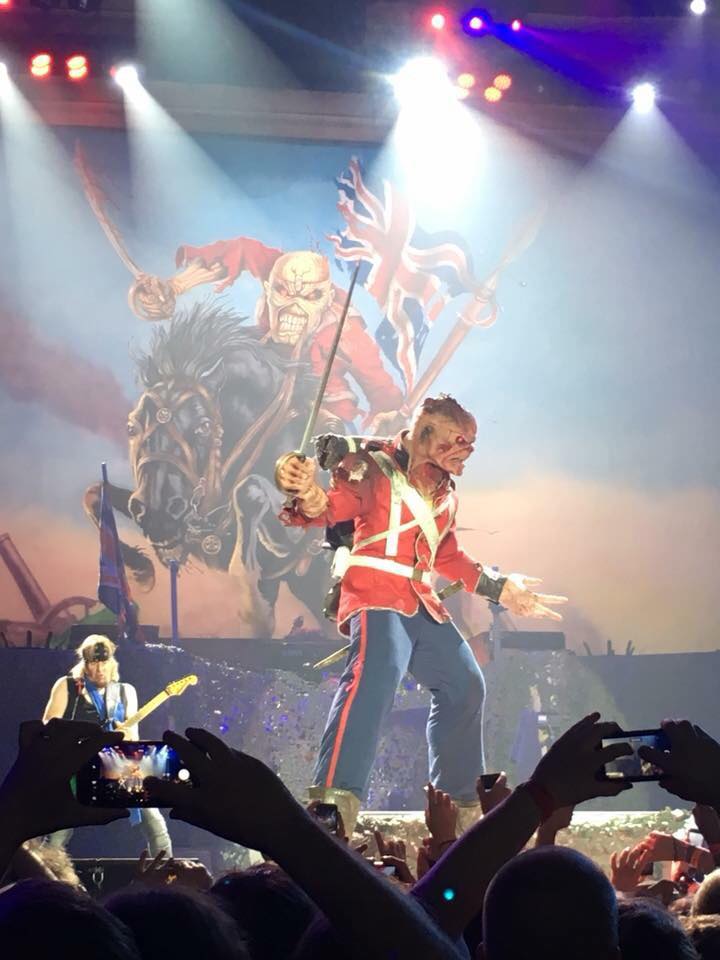 Iron Maiden 'Legacy of The Beast' European Tour, Newcastle, UK, July 31, 2018 Beat
