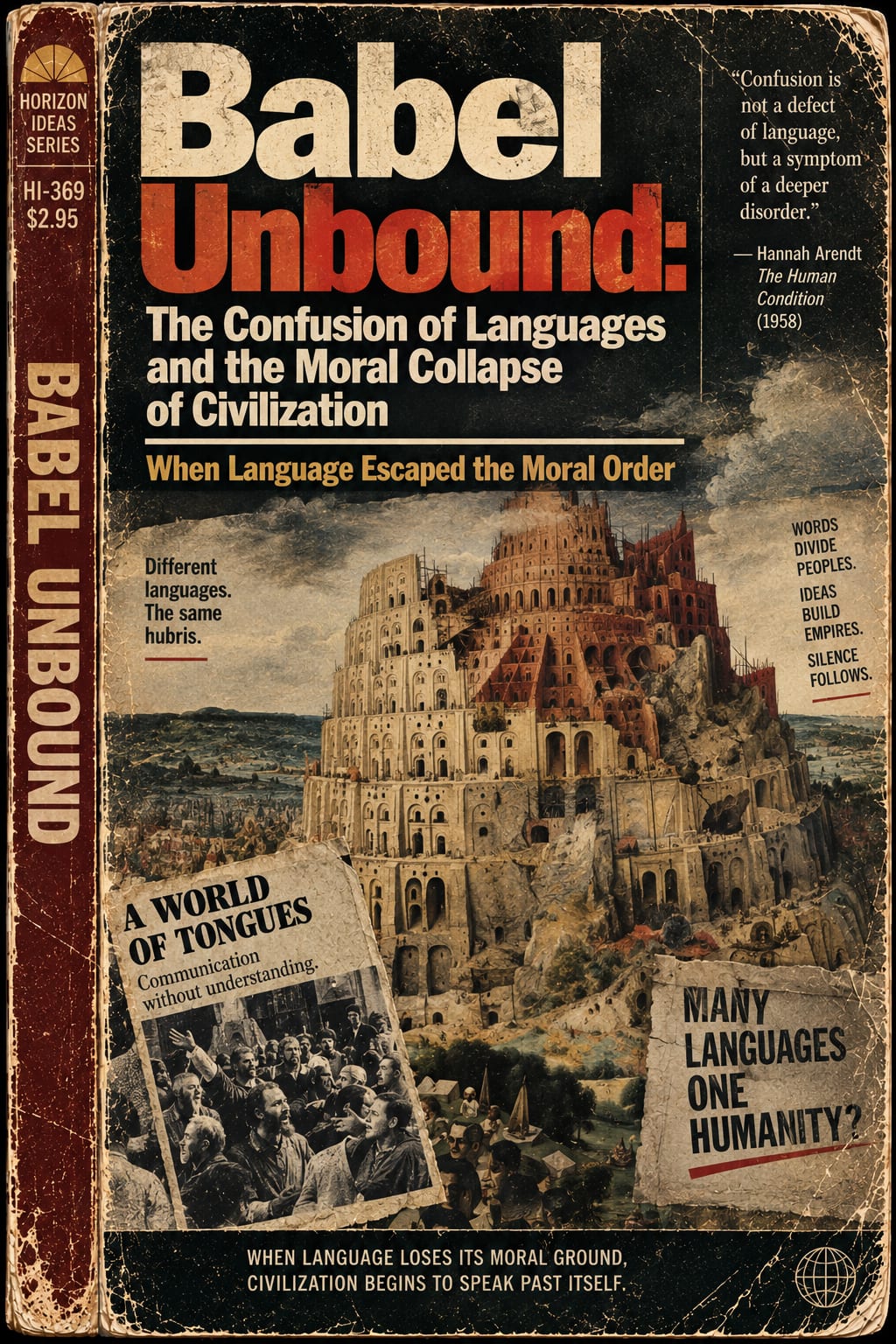 Babel Unbound: The Confusion of Languages and the Moral Collapse of Civilization