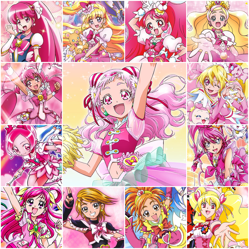 Glitter force as precure - Comic Studio