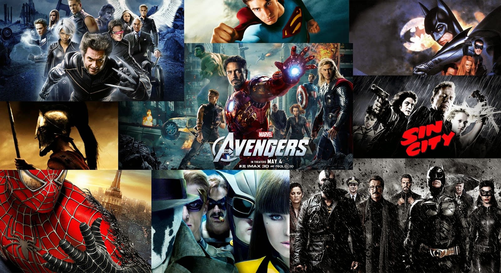 Top Ten Comic Book Movies! Geeks