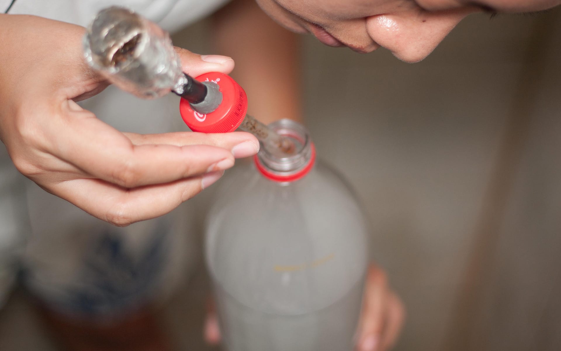 How to Make a Water Bottle Bong