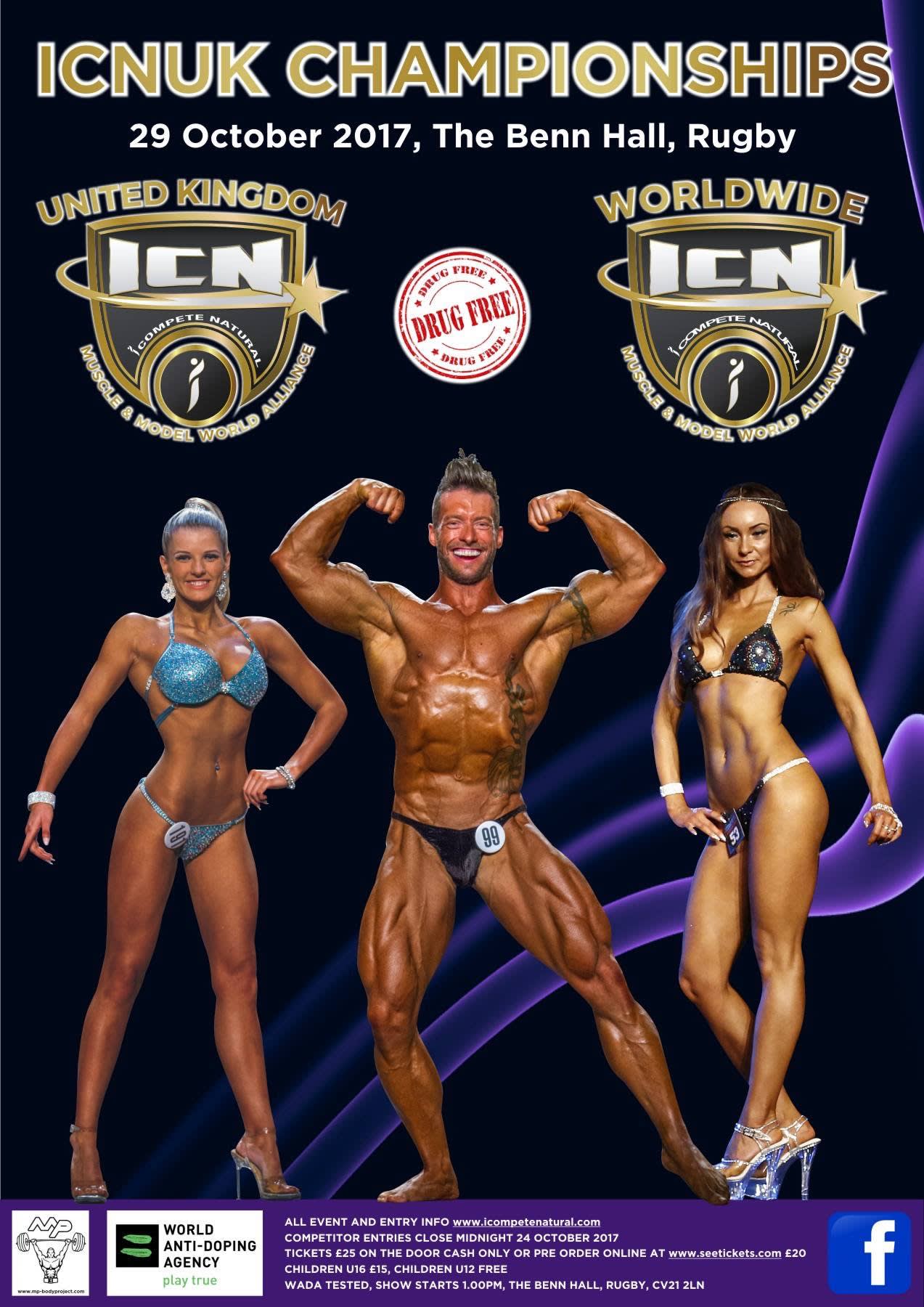 ICN Bodybuilding Championships Come to the UK! Longevity