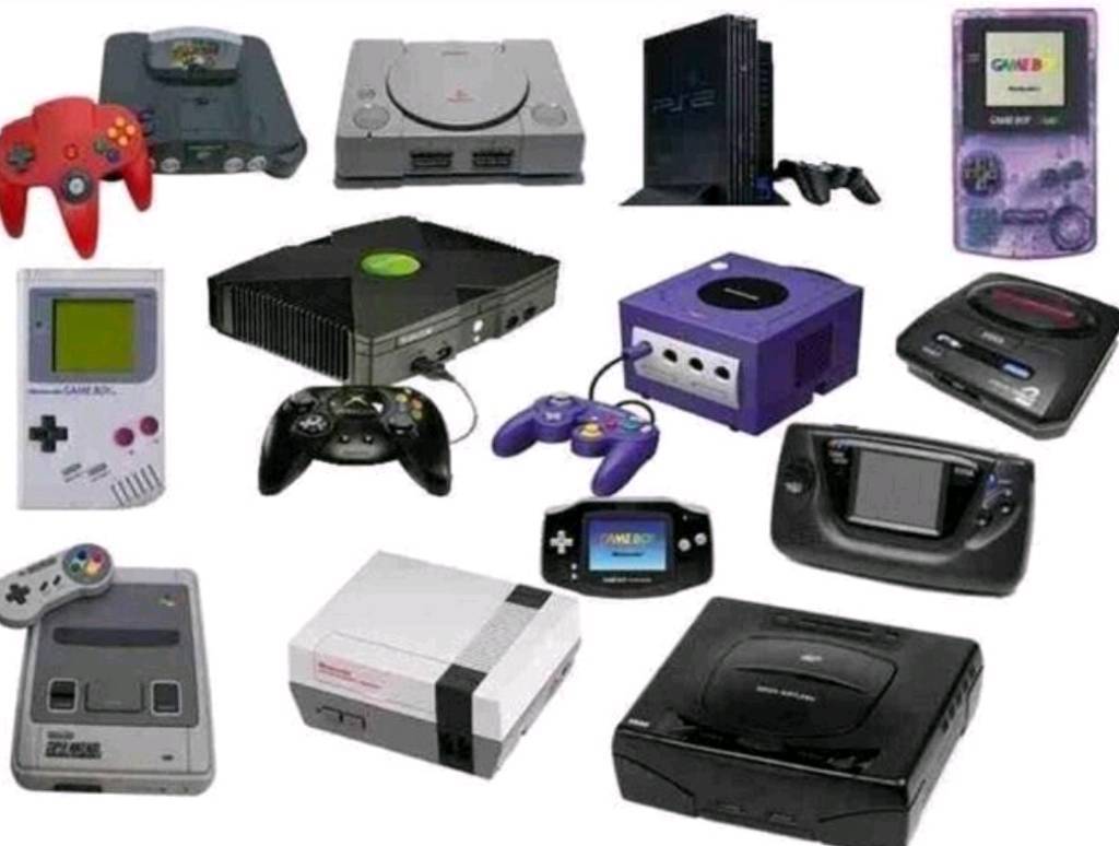 Retro game consoles all shop in one