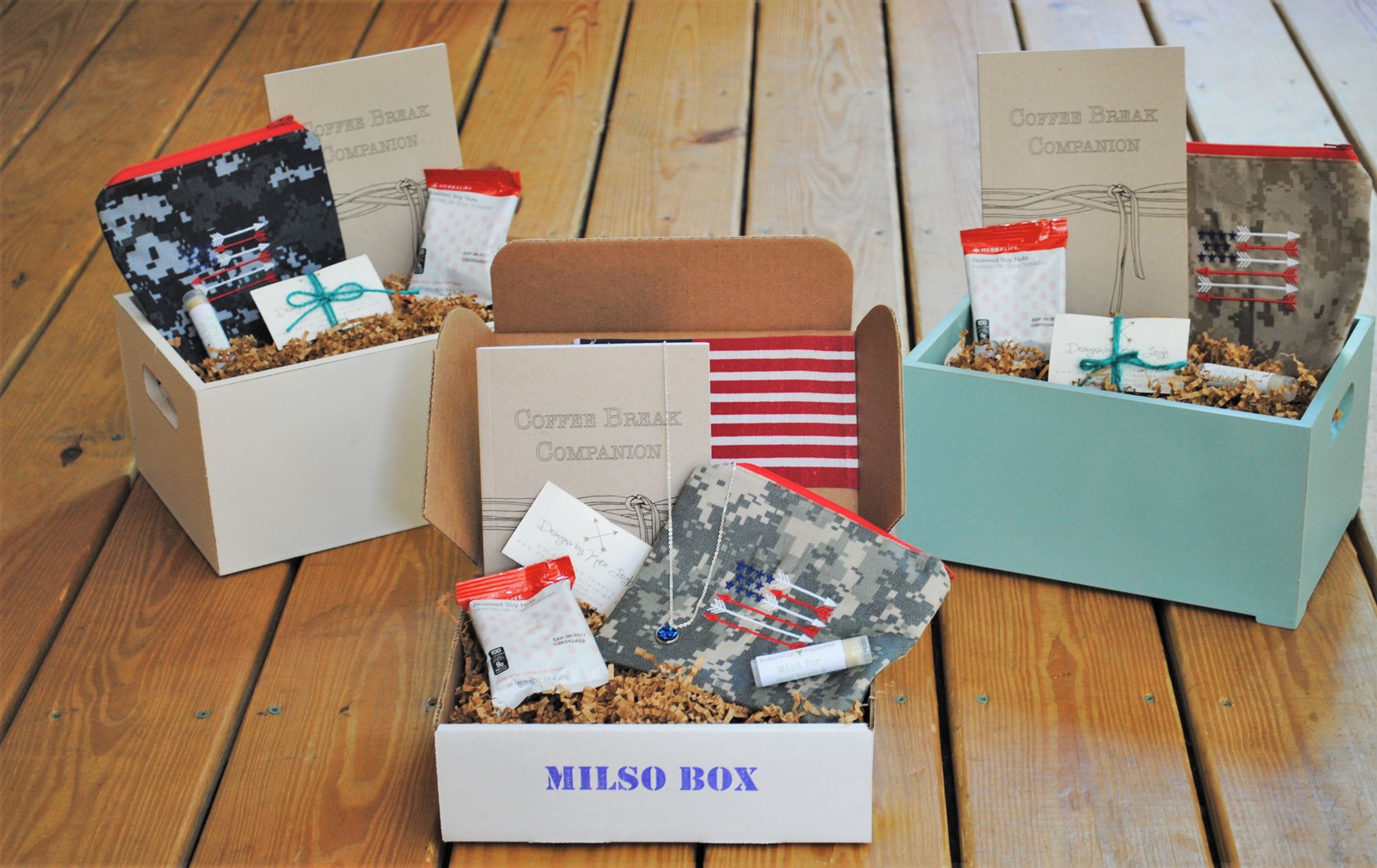 Military spouse sales subscription box