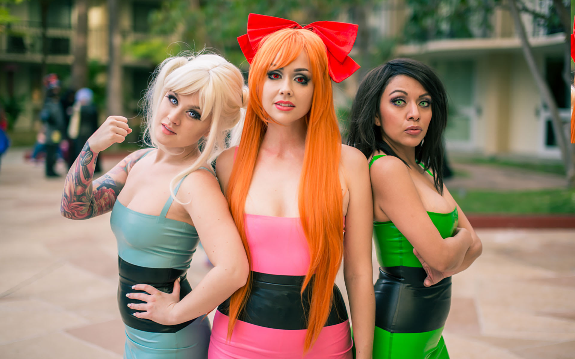 Buttercup . Powerpuff girls , Neon , Green powerpuff girls