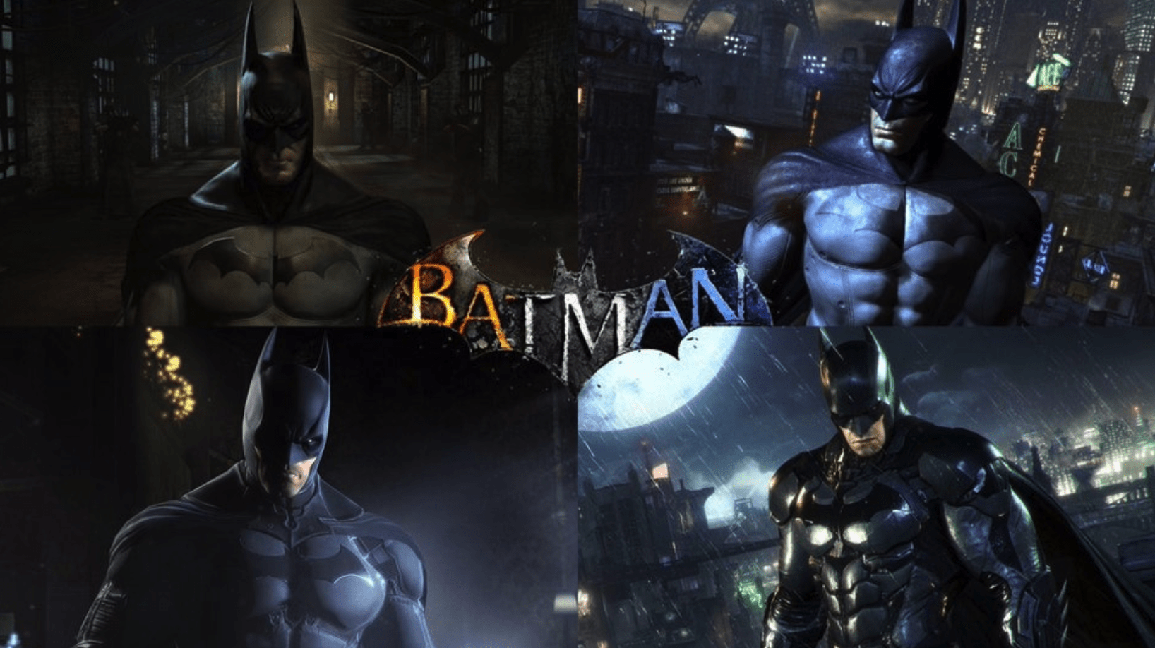 batman arkham video games