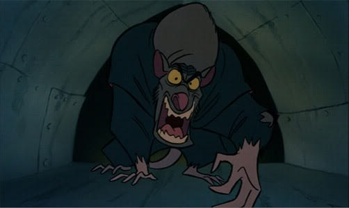 Scary Disney The Great Mouse Detective The Bat The Cat And The Rat