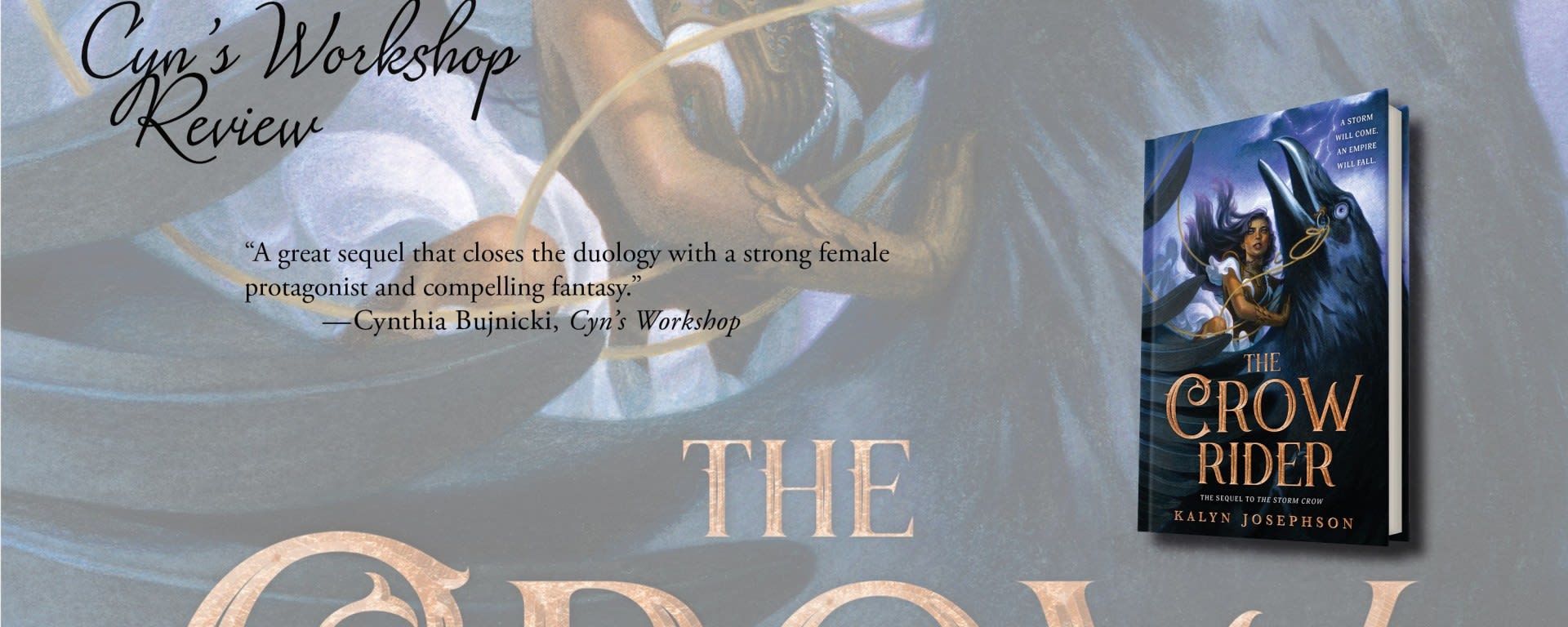 Review of ‘The Crow Rider’ (The Storm Crow 2)