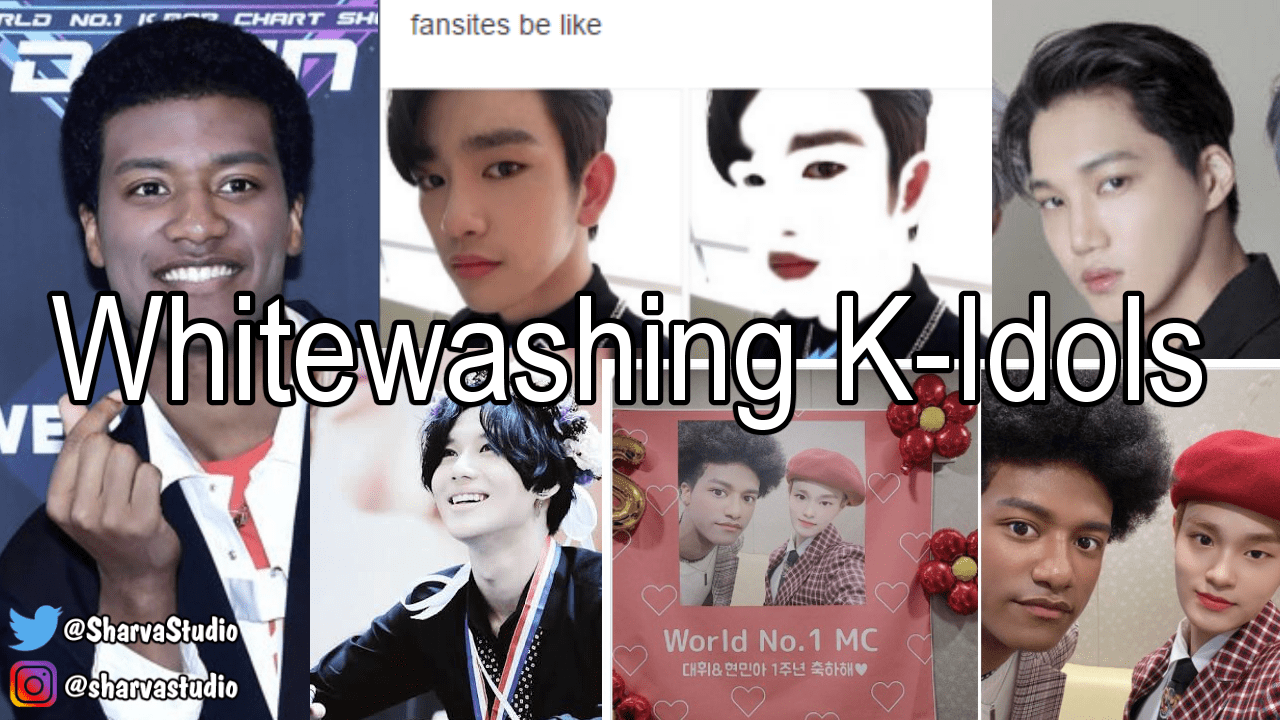 Top Kpop Idols' Skin Whitening Full Goya