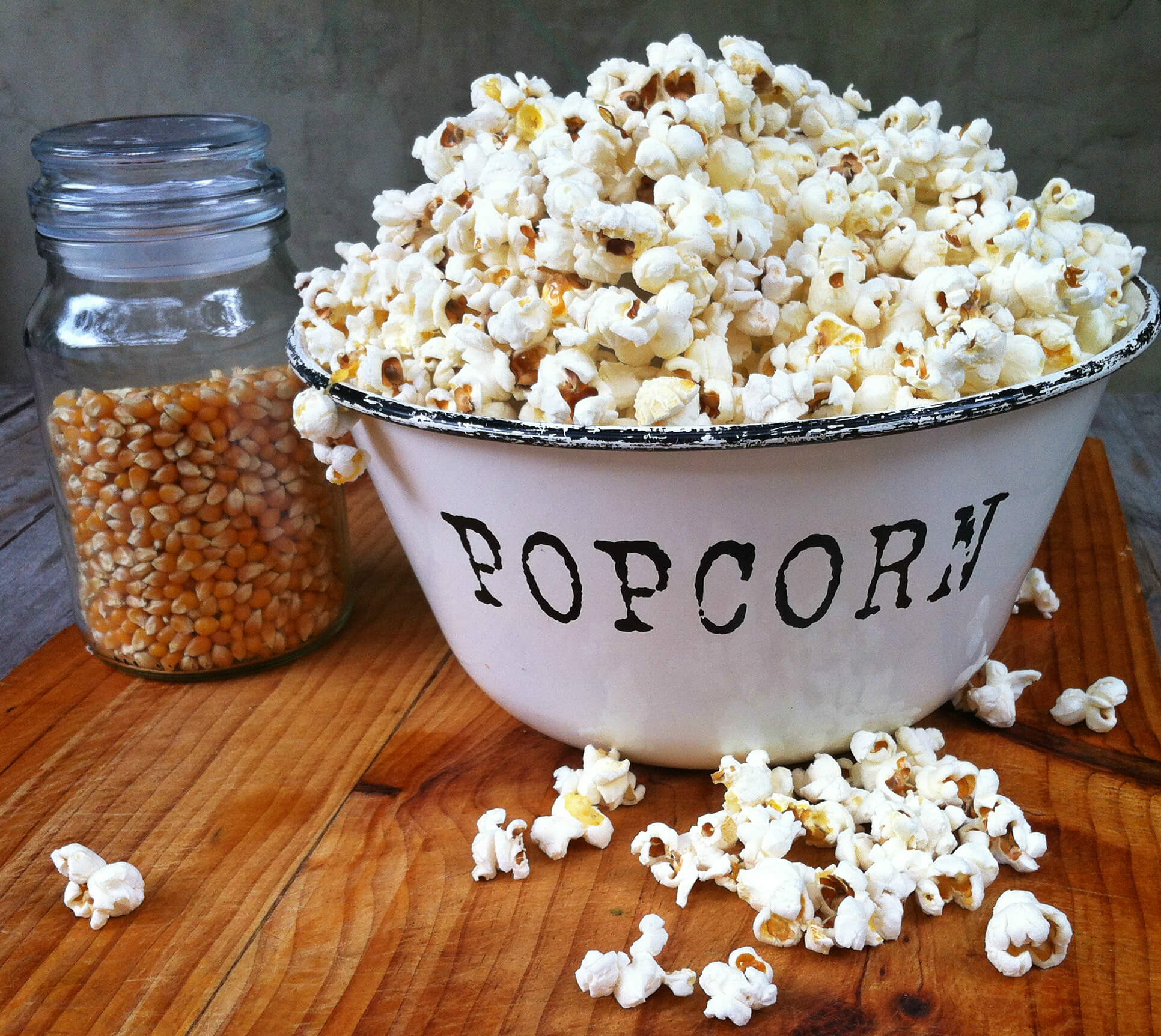 Popcorn Traditional And Many Other Varieties Of Ways To Serve It 