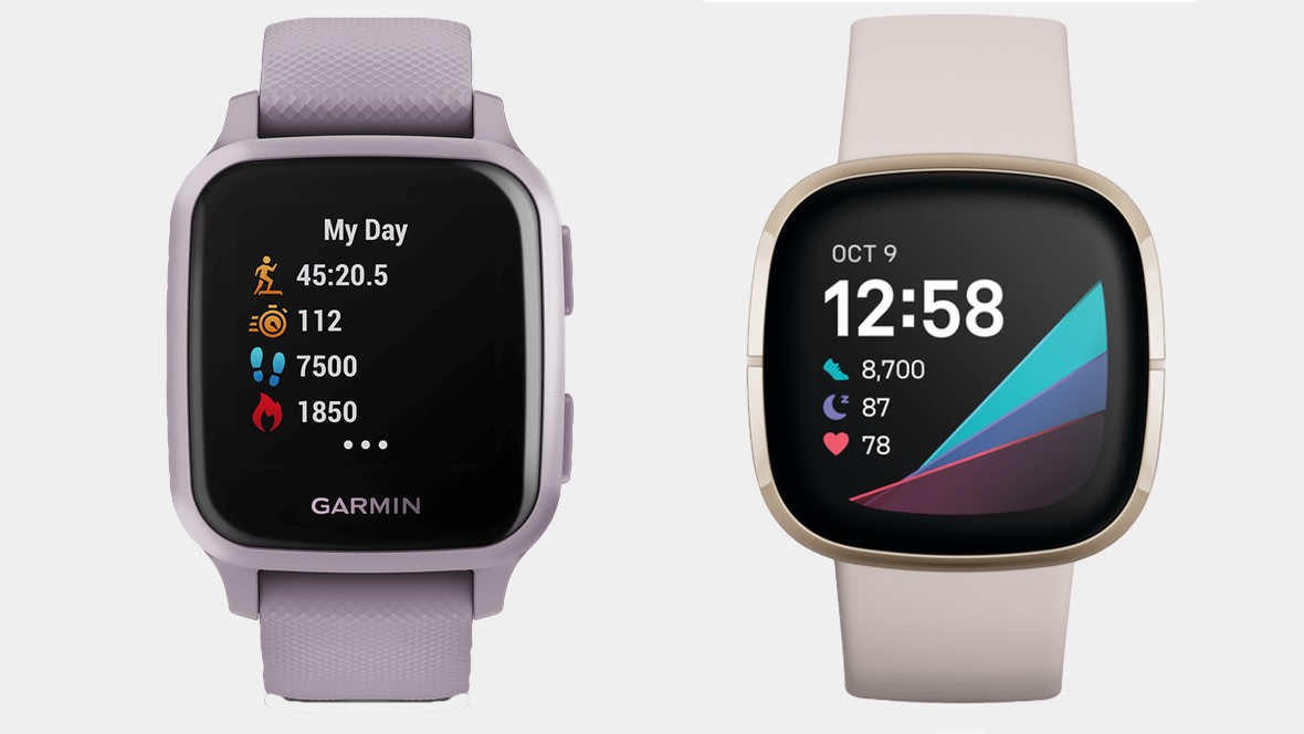 Garmin Forerunner Compare Fitbit Versa And Garmin Venu Sq Fitbit