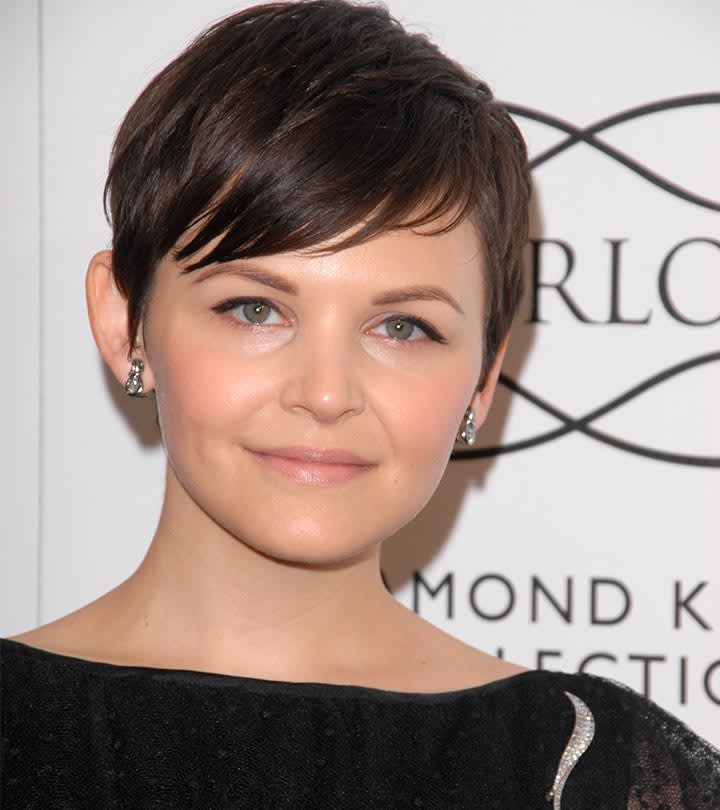 Round Faces Can Have Short Hairstyles That Flatter and Accentuate The 