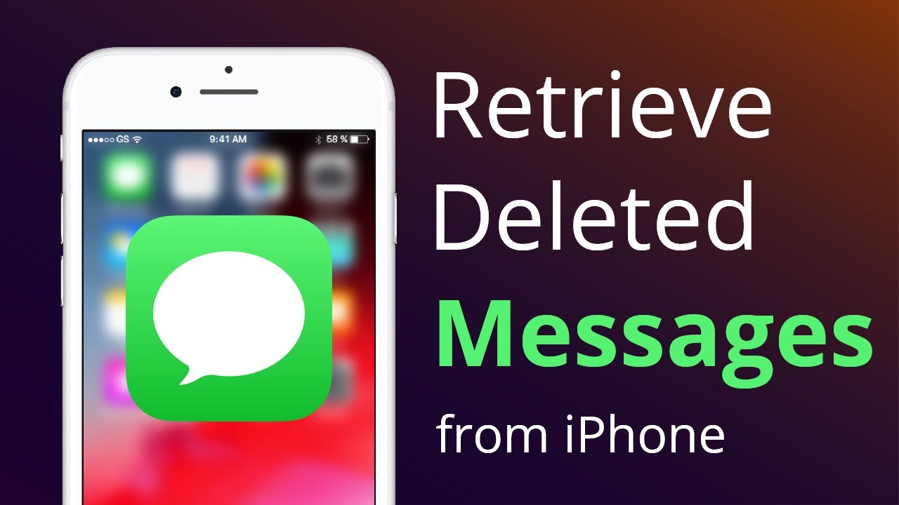 ‘4 Ways To Recover Deleted Text Messages On Iphone Lifehack 9489