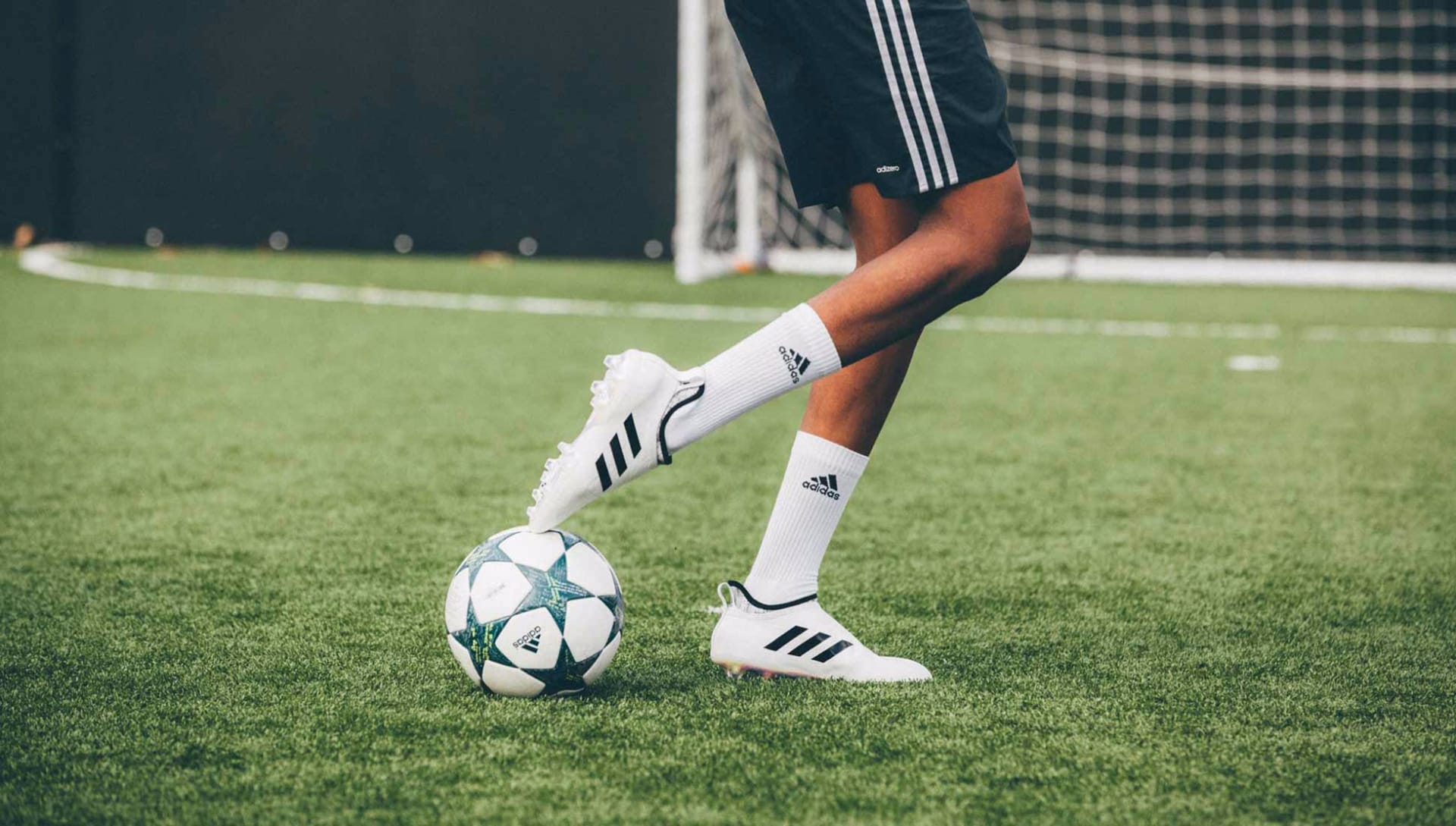 adidas green soccer shorts