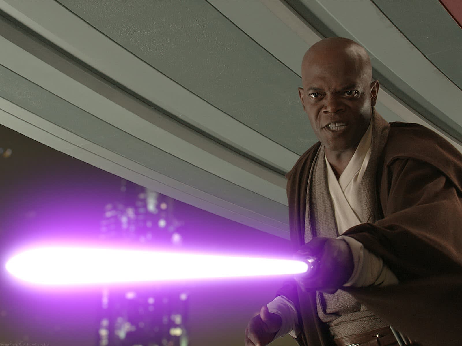 samuel l jackson lightsaber
